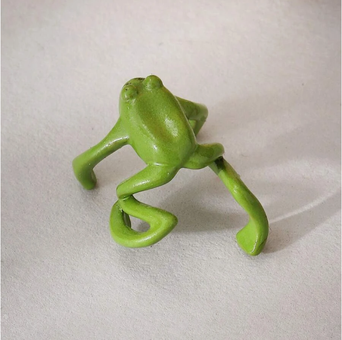 frog earring(one pair)