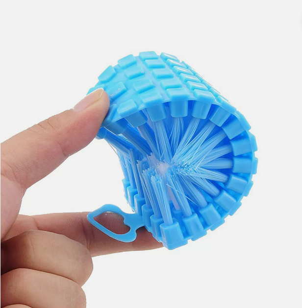 3PC Bendable Stiff Bristles Heavy Duty Scrub Brush