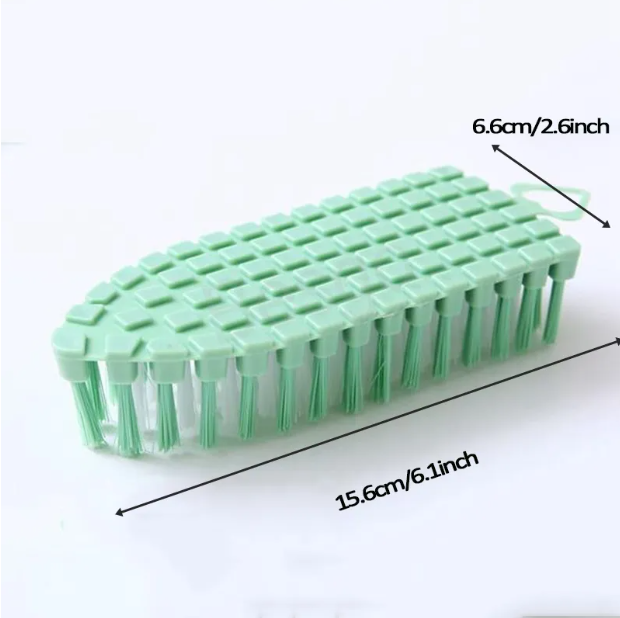 3PC Bendable Stiff Bristles Heavy Duty Scrub Brush