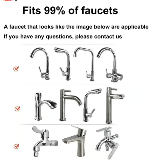 Faucet Extender 1080° Rotation