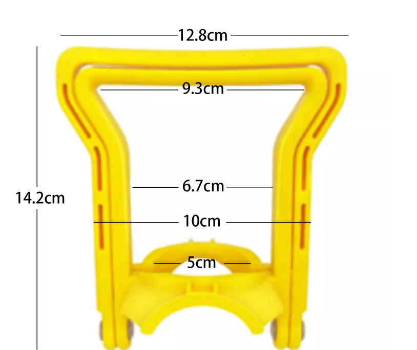 2 Pcs Bucket Lifter(blue and yellow)