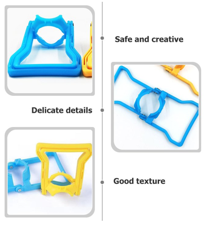 2 Pcs Bucket Lifter(blue and yellow)
