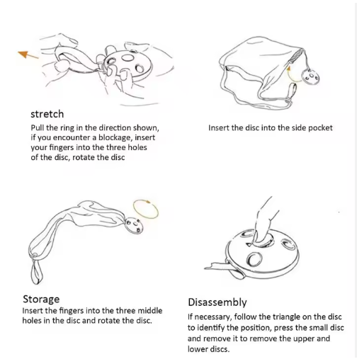 Shrink Disk Shopping Bag