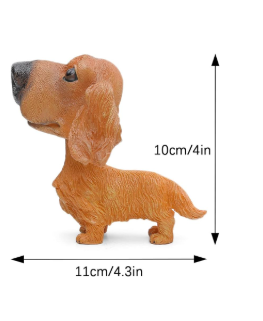 Cute shaking head dog