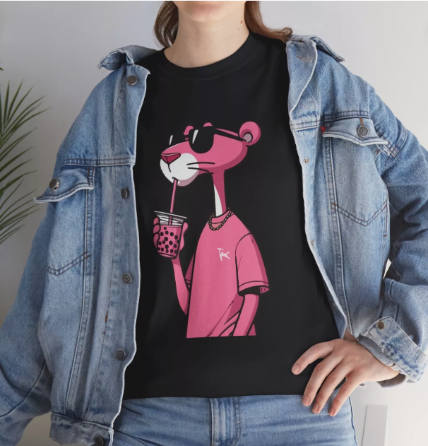 Panther Cotton T-shirt