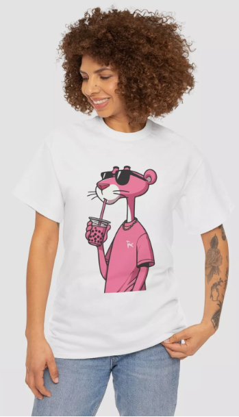 Panther Cotton T-shirt