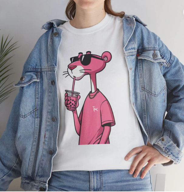 Panther Cotton T-shirt