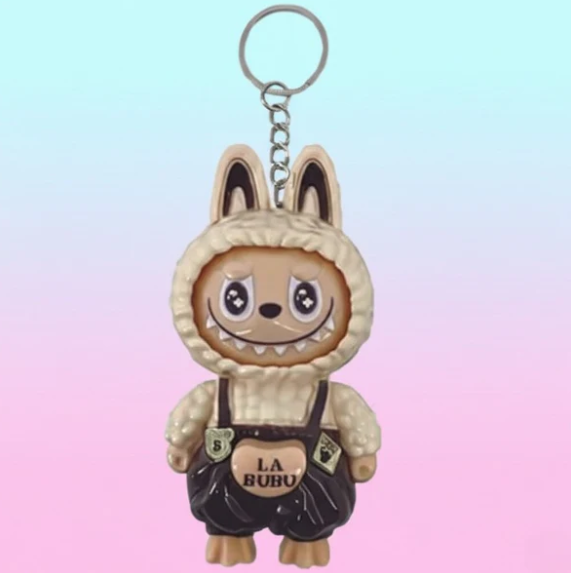 Face-changing keychain