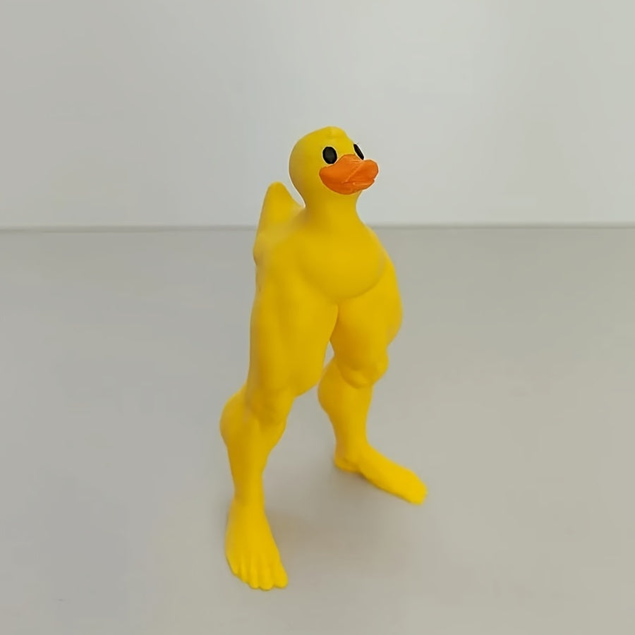 Muscular leg duck model--3D printed Dash Duck