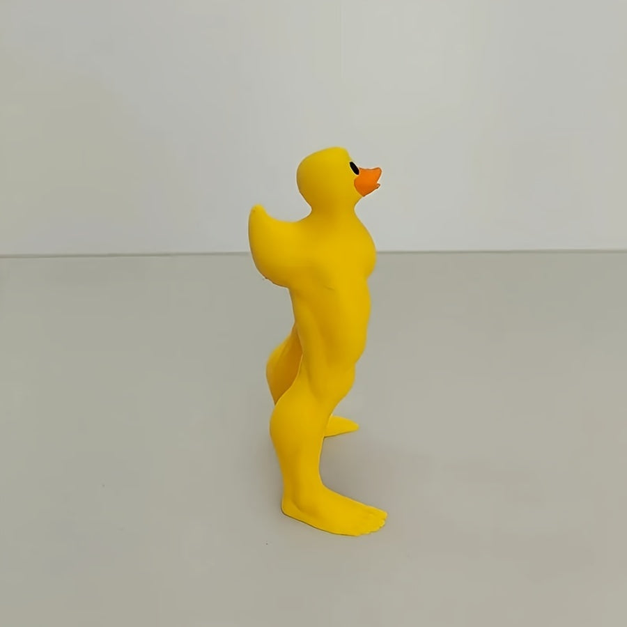 Muscular leg duck model--3D printed Dash Duck