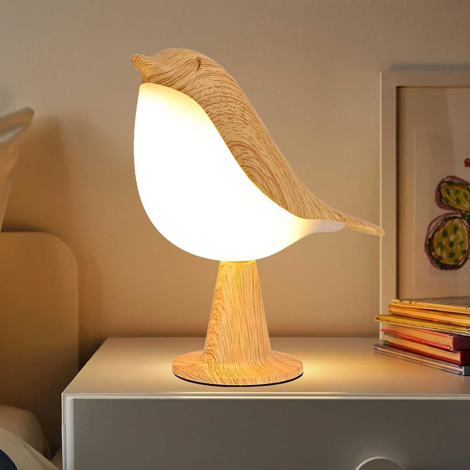 3 Color Temperature LED Aromatherapy Bird Light