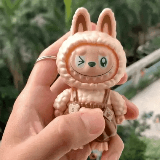 Face-changing keychain