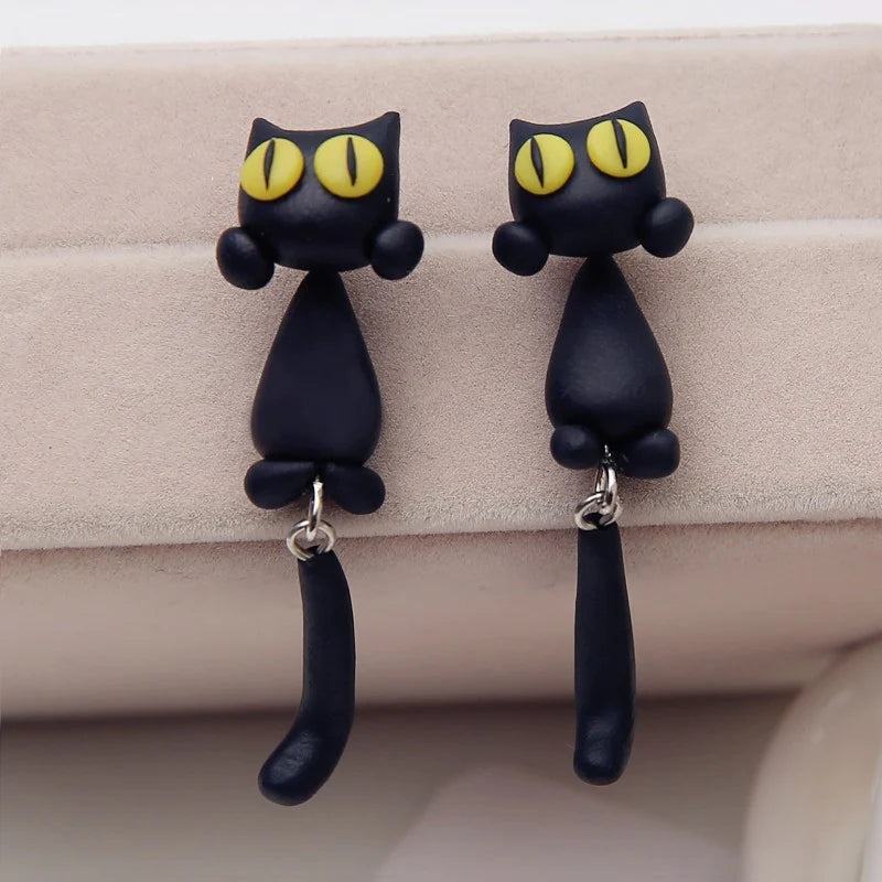 Cute cat earrings