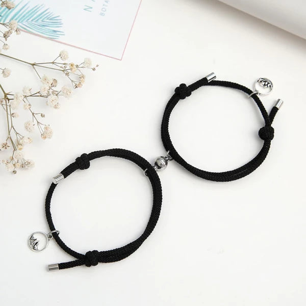 Matching Magnetic Love Couple Bracelet(one set)