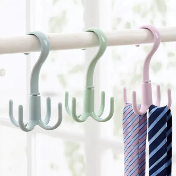 Rotating Closet Hanger Hook (5pcs)