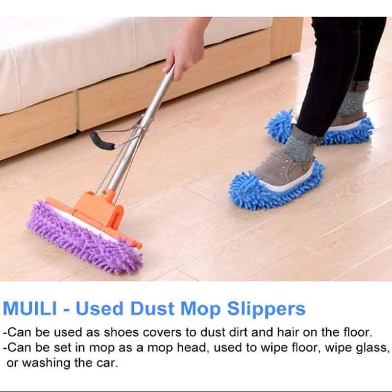 Lazy Mop Slippers (4 Pairs)