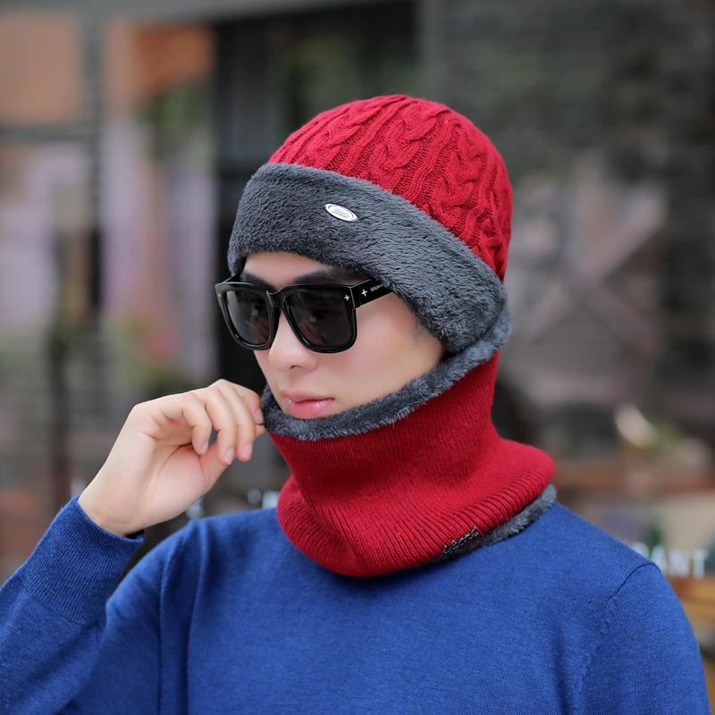 Soft Knit scarf hat