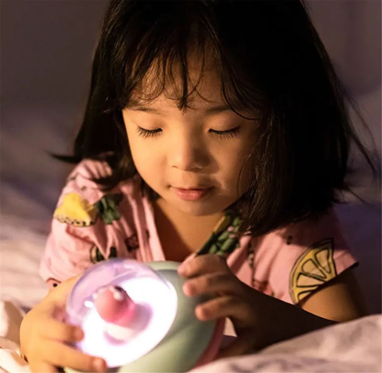 Intelligent sleep aid music lamp