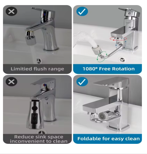 Faucet Extender 1080° Rotation