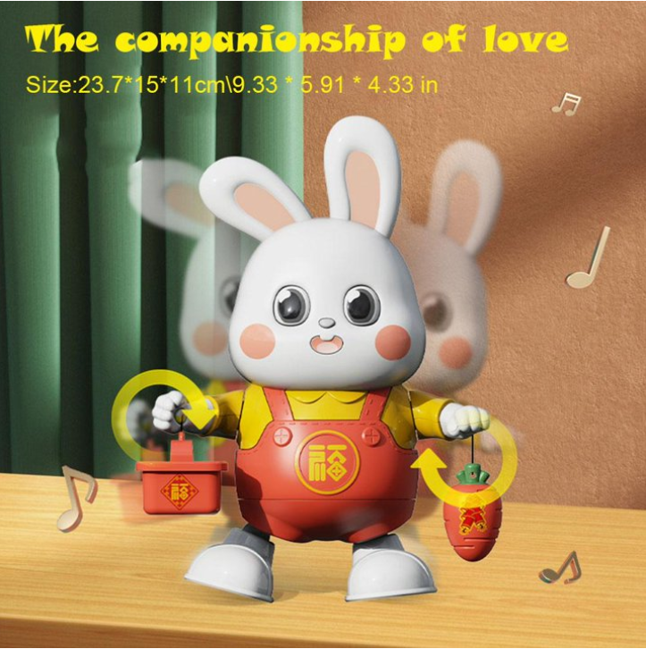 Little Lucky Rabbit Robot Electric Dance Contains 48 songs