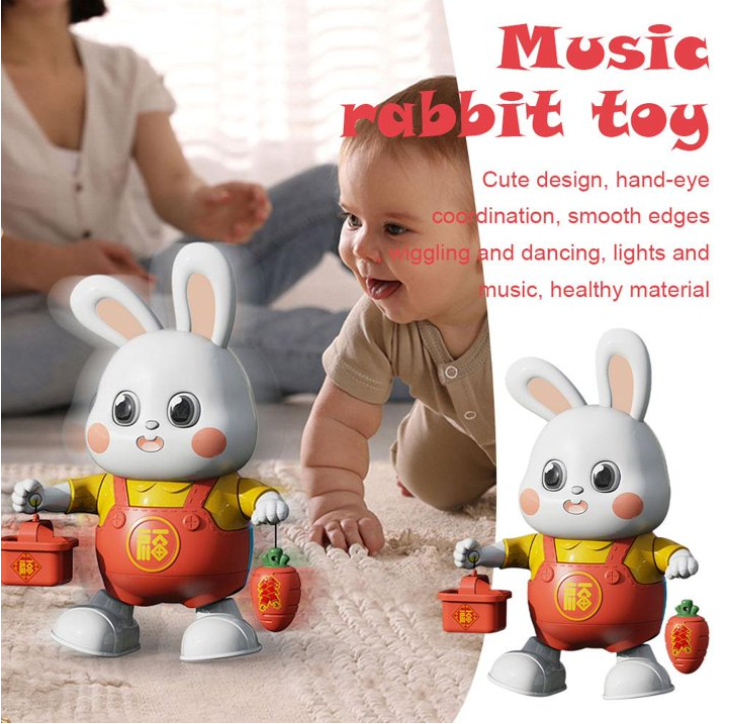 Little Lucky Rabbit Robot Electric Dance Contains 48 songs