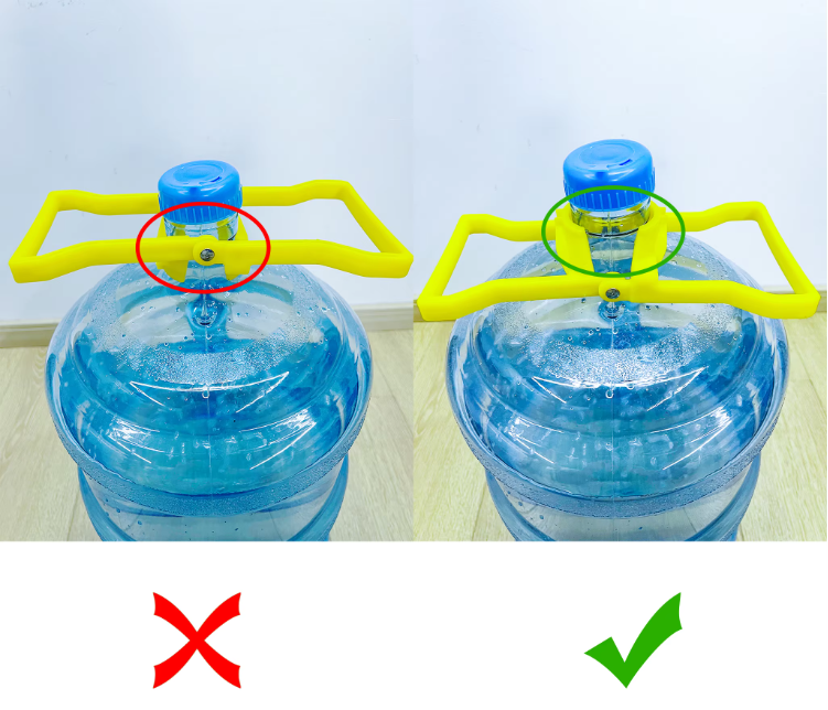 2 Pcs Bucket Lifter（blue and yellow）