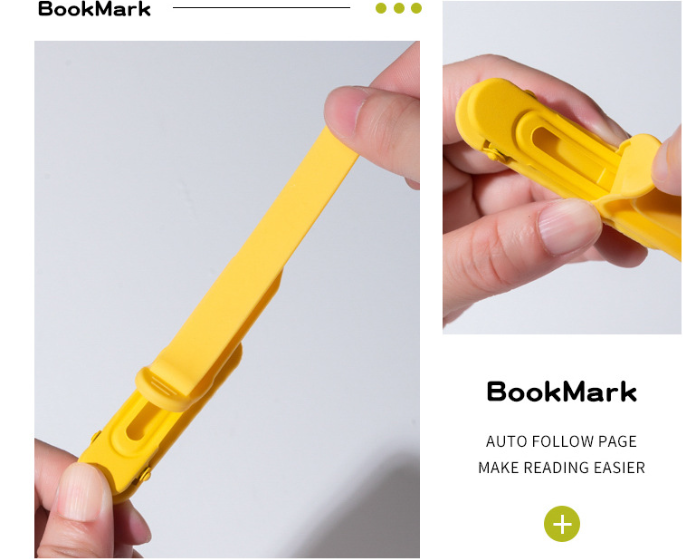 3PC Silicone Bookmark