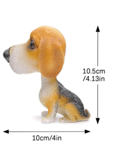 Cute shaking head dog