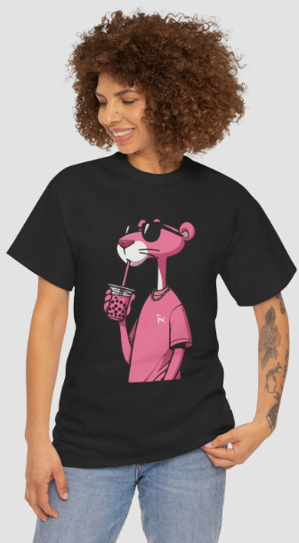 Panther Cotton T-shirt