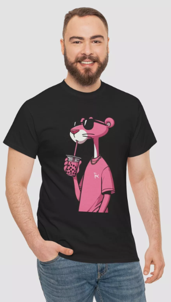 Panther Cotton T-shirt