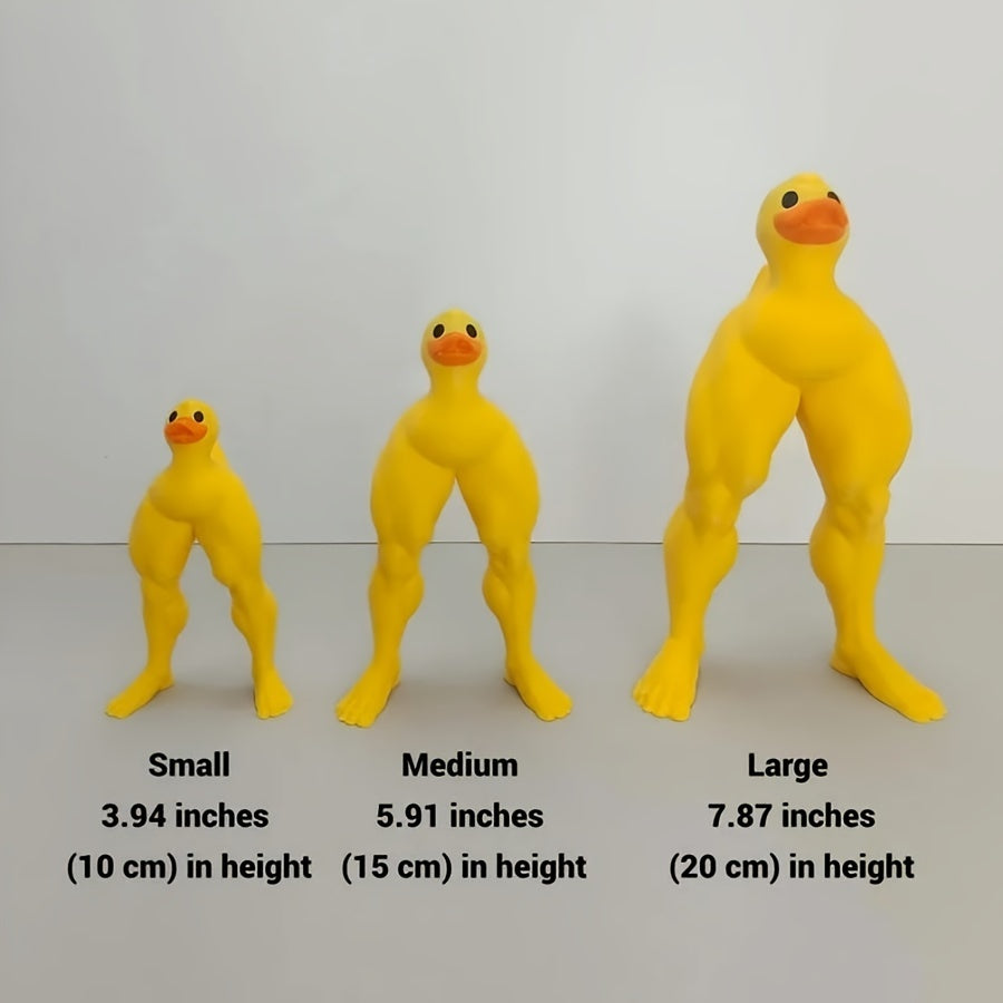 Muscular leg duck model--3D printed Dash Duck