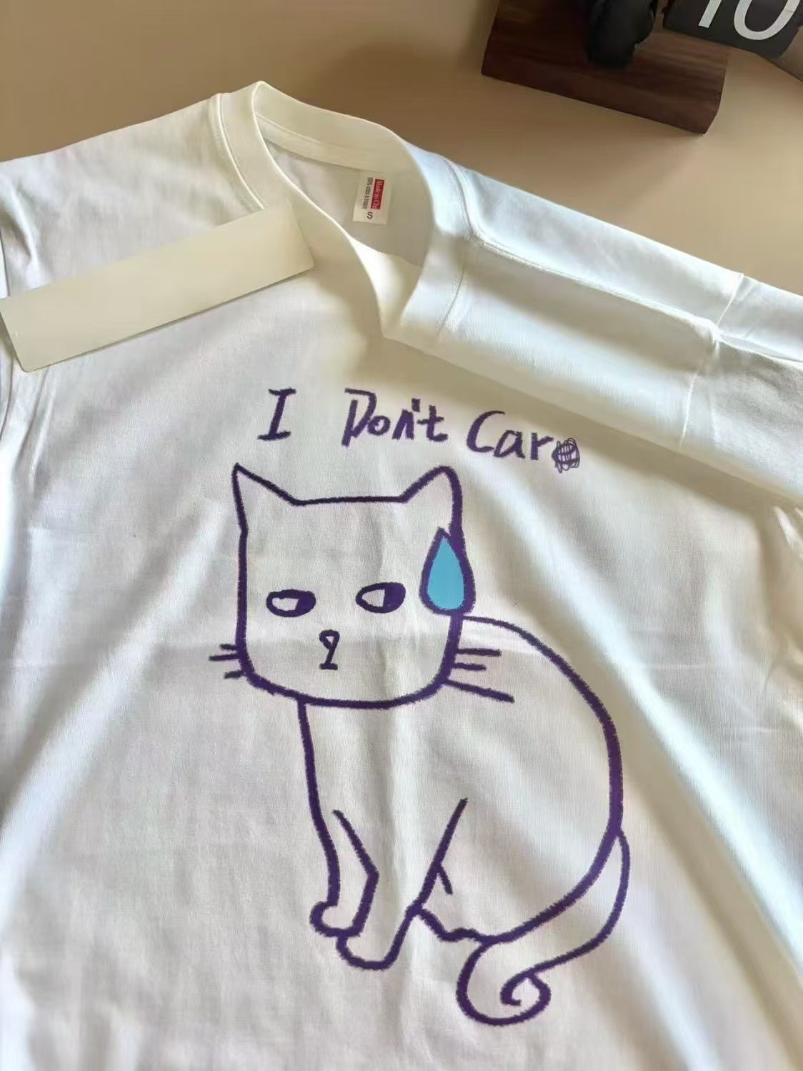I DON'T CARE CAT T-shirt