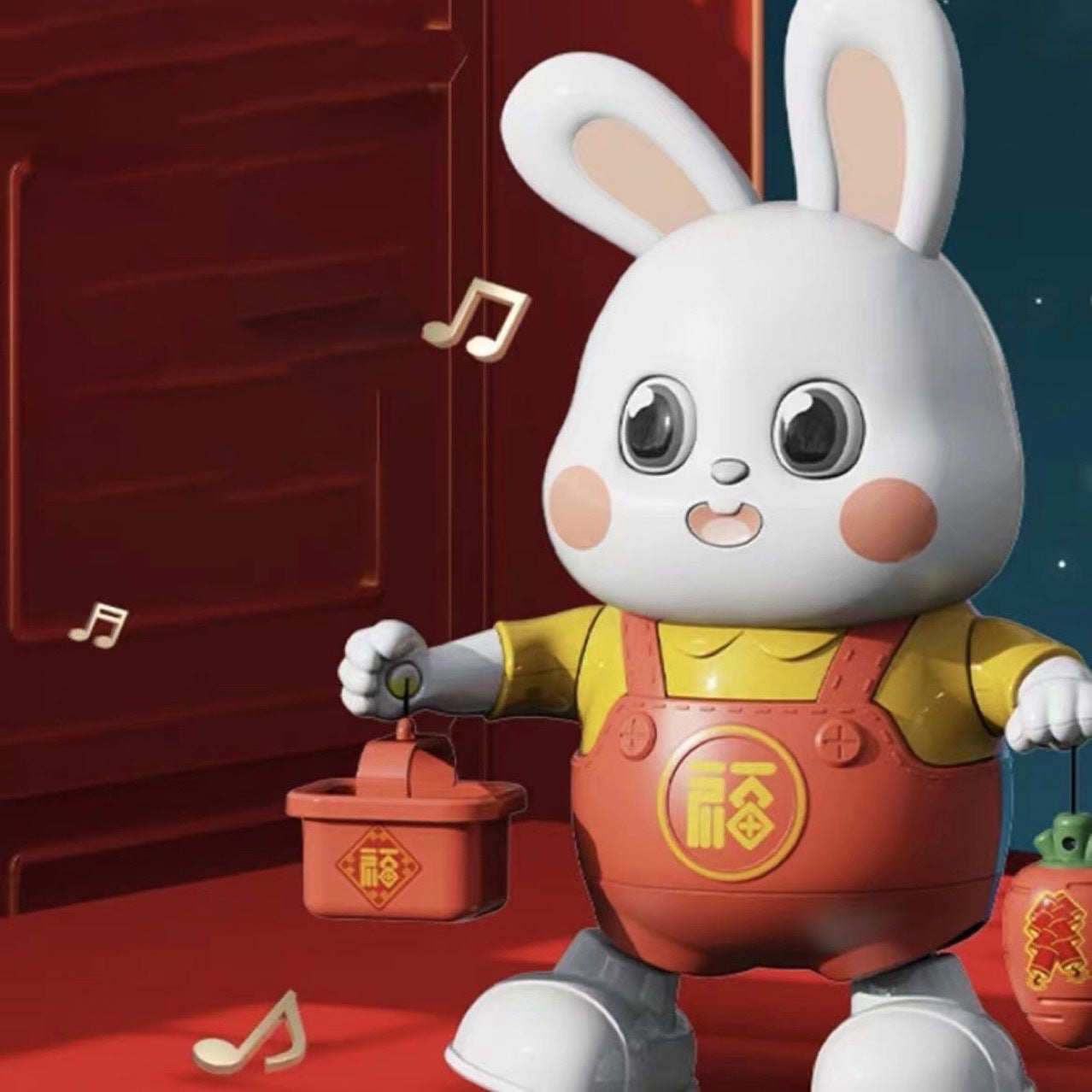 Little Lucky Rabbit Robot Electric Dance Contains 48 songs