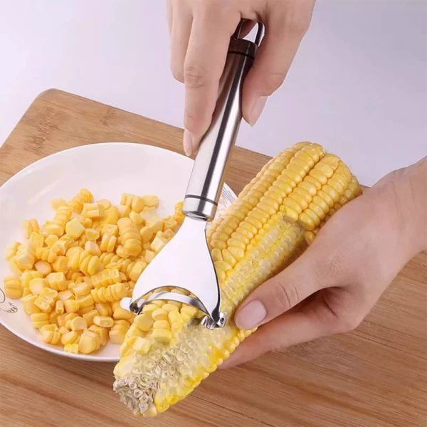 Stainless Steel Corn Peeler For Corn On The Cob