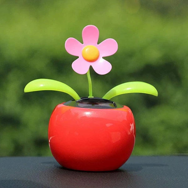 Solar Powered Dancing Flowers Toy